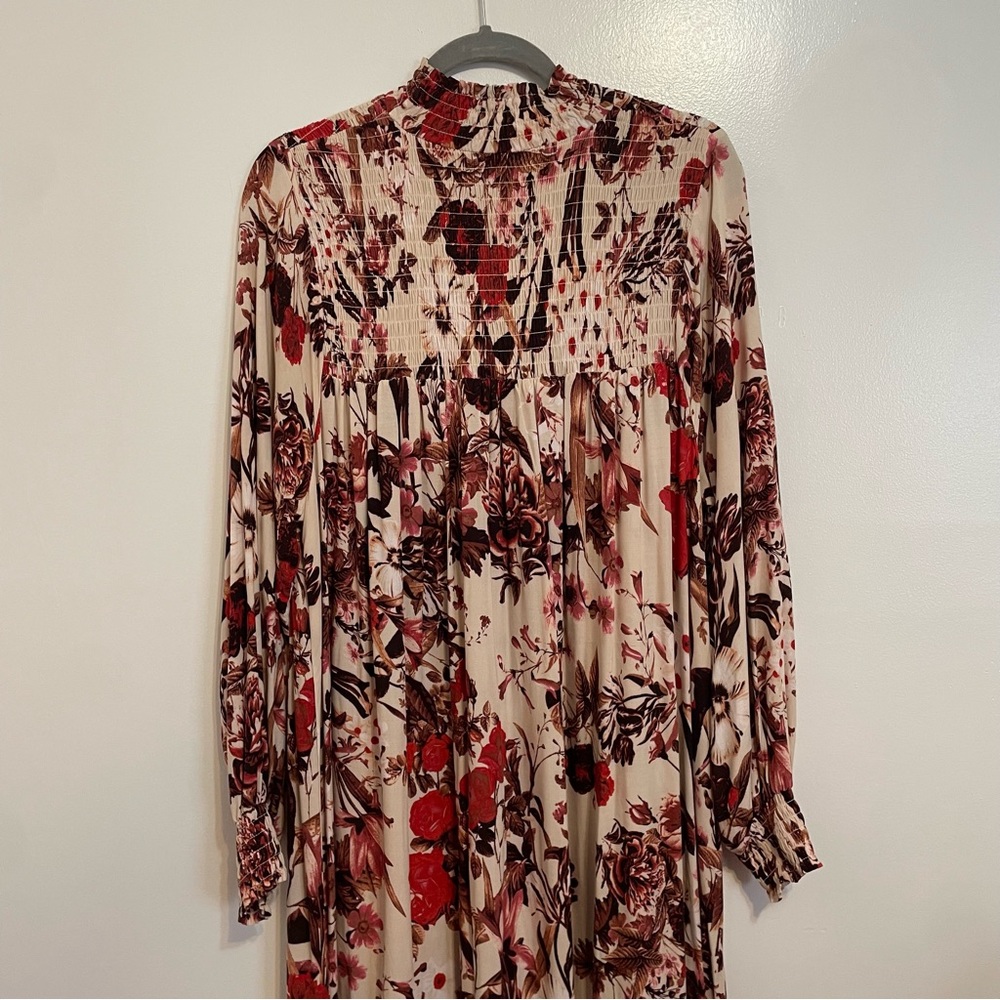 H&M Maxi Ruffle Dress Size 2 - Picture 2 of 11